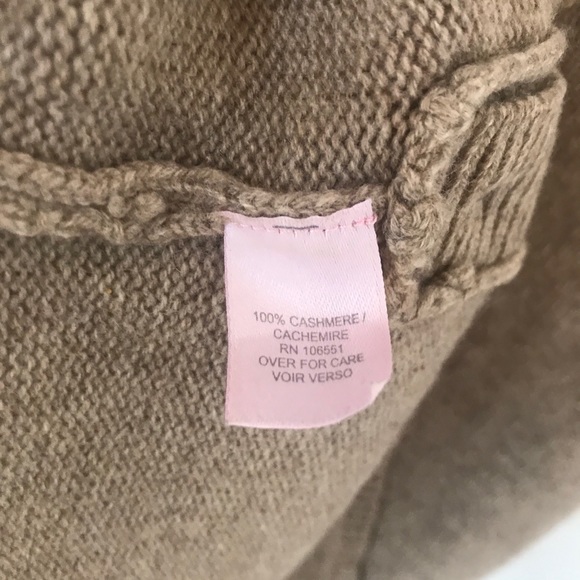 Calypso St Barth cashmere beige sweater - Picture 9 of 10